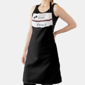 Tablier Dusty Rose Burgundy Groom Mariage Apron (Insitu)
