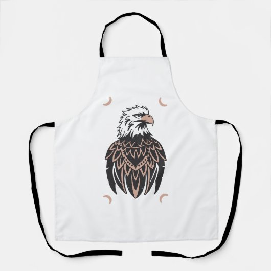 Tablier Eagle Design Vector 3 couleurs (Recto)