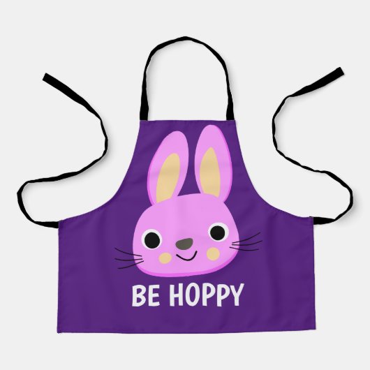 TABLIER EASTER BUNNY CUTE CUISINE ENFANTS APRON (Recto)