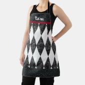 Tablier EAT ME stupide texte personnalisable Jacquard Arle (Insitu)