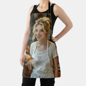 Tablier Eating Pizza Photo Personalize Customize (Insitu)