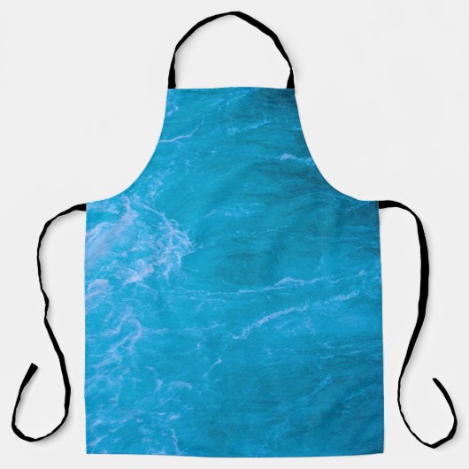 Tablier Eau bleue claire (Recto)