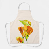 Tablier Eau de flotteur orange calla (Recto)