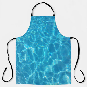 Tablier Eau de piscine bleu ciel cristallin
