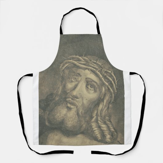 Tablier Ecce homo Sainte Face de Jésus (Recto)