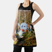 Tablier Échantillon de Fubby sur la balançoire. (Insitu)