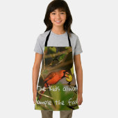 Tablier Échantillonnage Cardinal Du Nord De Quelques Fruit (Insitu)