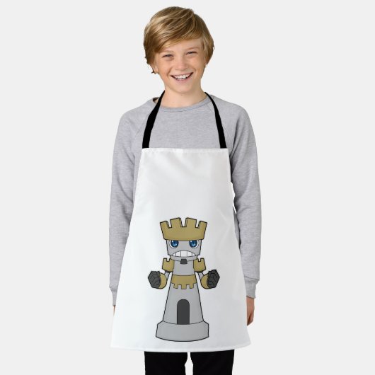 Tablier Échecs Pièce Rook Échecs (Porté)