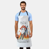 Tablier Echelle escalade pompier au coucher du soleil (Porté)