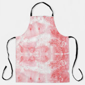 Tablier Échos Cramoisis (Recto)