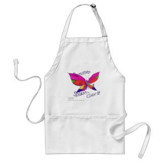 Tablier Éclaboussure d'été de papillon