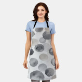 Tablier éclaboussures d'aquarelle Abstraites (Porté)