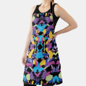 Tablier Éclatement Vibrant : Aléatoire Couleurs (Insitu)