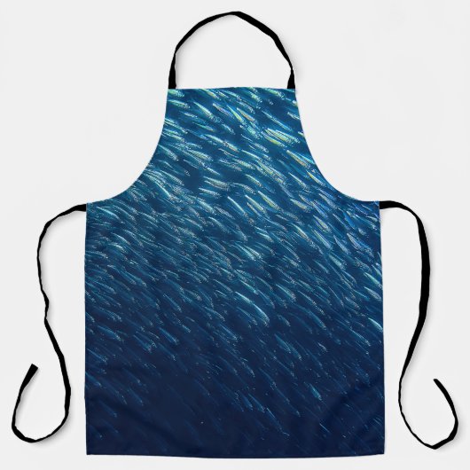 Tablier École de poisson sous-marin Abstrait (Recto)