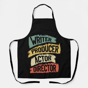 Tablier Écrivain Producteur Acteur Directeur Poème Vinta
