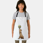 Tablier Écureuil avec volleyball (Insitu)