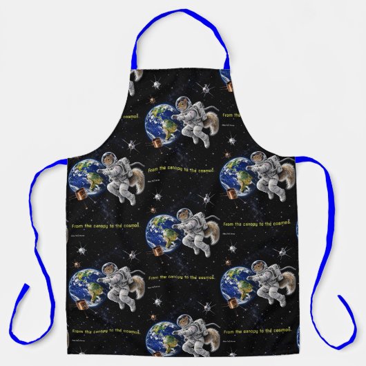 Tablier Écureuil dans l'espace (Recto)