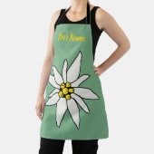 Tablier Edelweiss Chalet Fleur Retro Huis Vintage Alm (Insitu)