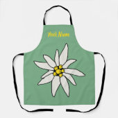 Tablier Edelweiss Chalet Fleur Retro Huis Vintage Alm (Recto)