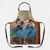Tablier Edgar Degas - Danseuses en bleu (Recto)