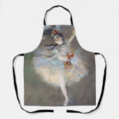 Tablier Edgar Degas - L'Étoile / Danseur sur scène (Recto)