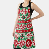 Tablier Édition de Noël 2 de Fair Isle scandinave (Insitu)