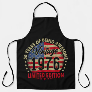 Tablier Édition limitée Anniversaire 50 ans 1976 Vintage