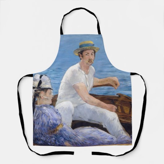 Tablier Edouard Manet - Bateau (Recto)