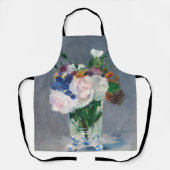 Tablier Edouard Manet - Fleurs dans un Vase de Cristal (Recto)