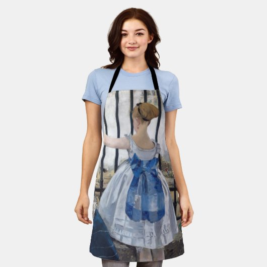 Tablier Edouard Manet - Le Chemin De Fer (Porté)