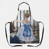 Tablier Edouard Manet - Le Chemin De Fer (Recto)