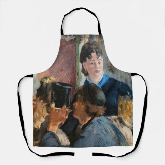 Tablier Edouard Manet - Serveuse de bock (Recto)