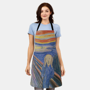 Tablier Edvard Munch Le Cri 1895 Impression d'art au paste