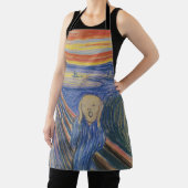 Tablier Edvard Munch Le Cri 1895 Impression d'art au paste (Insitu)