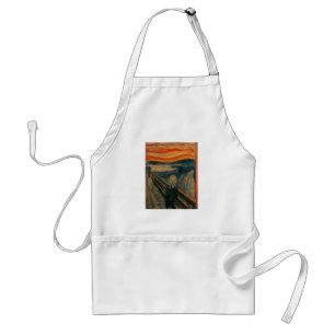 Tablier Edvard Munch Peinture The Scream (Skrik) 1893