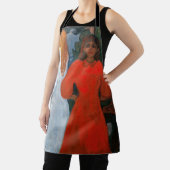 Tablier Edvard Munch - Rouge et Blanc (Insitu)