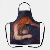 Tablier Edvard Munch - Vampire / Amour et douleur (Recto)