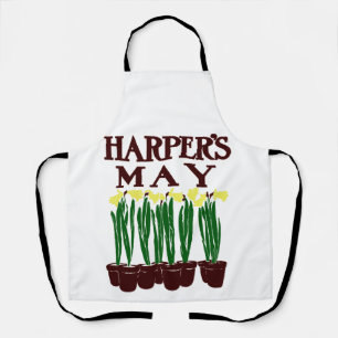Tablier Edward Penfield Daffodils de Harper en 1899