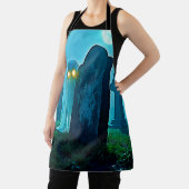 Tablier Eerie Glimpse du fantôme du cimetière (Insitu)