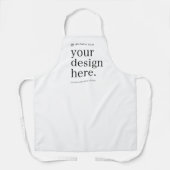 Tablier Effectuer le téléchargement de votre conception (Recto)