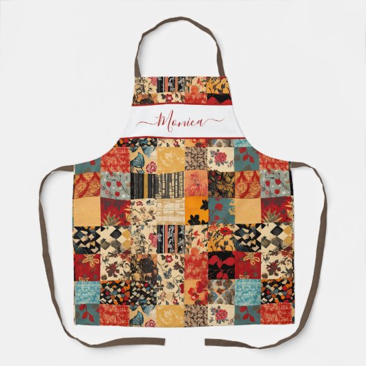 Tablier Effet Quilt Patchwork (Recto)