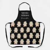 Tablier Éffrayant Halloween Apron Personnalisé (Recto)