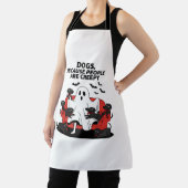 Tablier Éffrayant Halloween Chien Fantôme Éffrayant (Insitu)