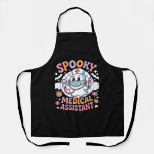 Tablier Éffrayant Médicale Assistant Cute Halloween Essent