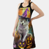 Tablier Éffrayante-américaine Eskimo Halloween sorcière et (Insitu)