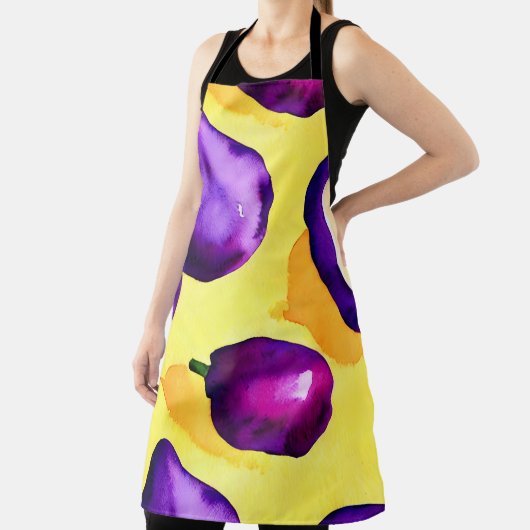 Tablier Eggplant - Apron (Insitu)