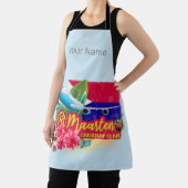 Tablier Église Saint-Maarten Retro Caribbean Vintage Islan (Insitu)