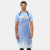 Tablier Égratignure au crayon coloré à l'éclosion (Porté)