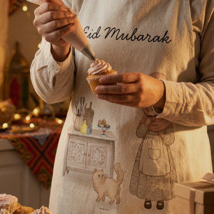 Tablier Eid Mubarak Cadeau pour Femme Musulmane