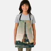 Tablier Eiffel tour lancer oreiller (Insitu)